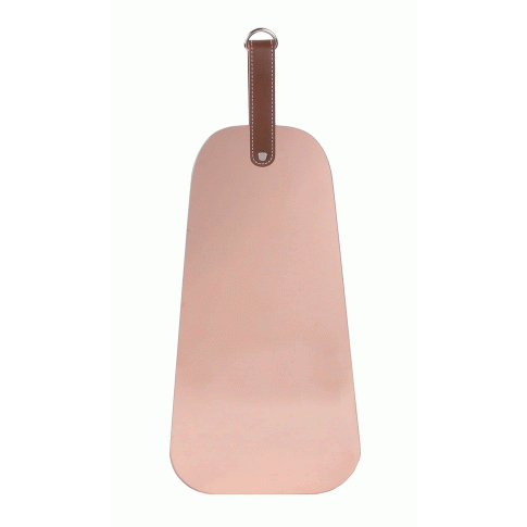 Zdjęcie produktu Różowe lustro Moku - trapez.