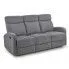 Zdjęcie produktu Trzyosobowa sofa rozkładana Kafi 4X - popielata.