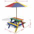 Szczegółowe zdjęcie nr 7 produktu Kolorowy stół piknikowy dla dzieci - Loris