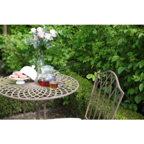 Wizualizacja metalowego stolika ogrodowego Casima