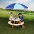 Fotografia AXI Dziecięcy stół piknikowy Kelson, brązowo-biały, A031.024.00 z kategorii Ogródki restauracyjne