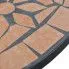 Szczegółowe zdjęcie nr 5 produktu Stolik ogrodowy na taras ceramiczny terakota - Valen 