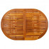 Fotografia Rozkładany stół ogrodowy Rencontrer - lite drewno akacjowe z kategorii Stoły i krzesła