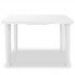 Fotografia Praktyczny stół ogrodowy Imelda - biały z kategorii Stoły i krzesła