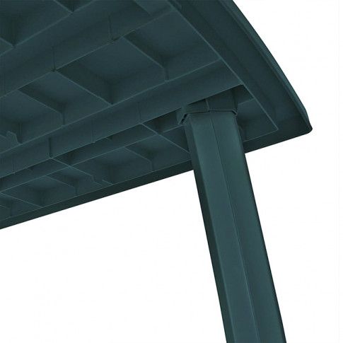 Fotografia Praktyczny stół ogrodowy Imelda 3X - zielony z kategorii Stoły, krzesła, ławki