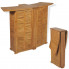 Drewniany barowy stolik ogrodowy - Arden
