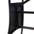 Fotografia Stół ogrodowy ze szklanym blatem Tekko 2Q - czarny z kategorii Stoły i krzesła