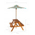 Wymiary stolika piknikowego z parasolem Talis