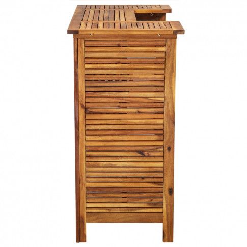 drewniany barowy stolik doen