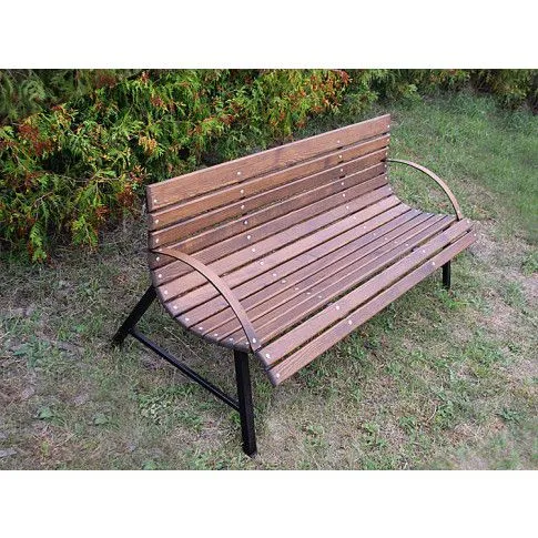 Zdjęcie Ławka ogrodowa, parkowa orzech Alexis 190 cm | Edinos.pl