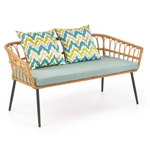 Zdjęcie produktu Rattanowa sofa ogrodowa Tarkin 3X-wielobarwna.