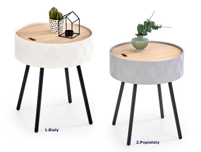 Stolik kawowy ze schowkiem Ahis 