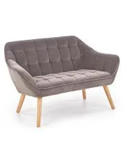 Sofa tapicerowana Janice 3X - popiel w sklepie Edinos.pl
