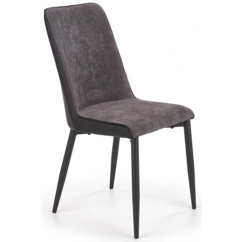 Zdjęcie produktu Nowoczesne krzesło tapicerowane Reno - popiel.