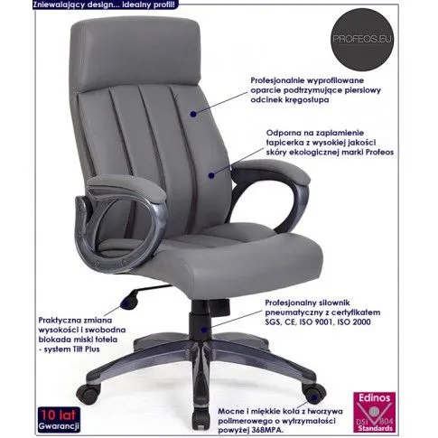 Fotografia Fotel obrotowy Fenol - popiel z kategorii Strona główna