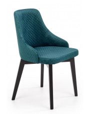 Krzesło tapicerowane Altex 3X - zielone w sklepie Edinos.pl