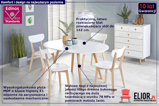 Tapicerowane krzesło Malika popiel