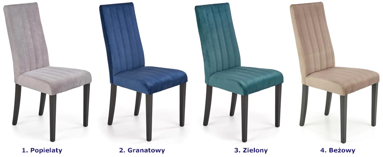 Warianty kolorystyczne krzesła Iston 2X