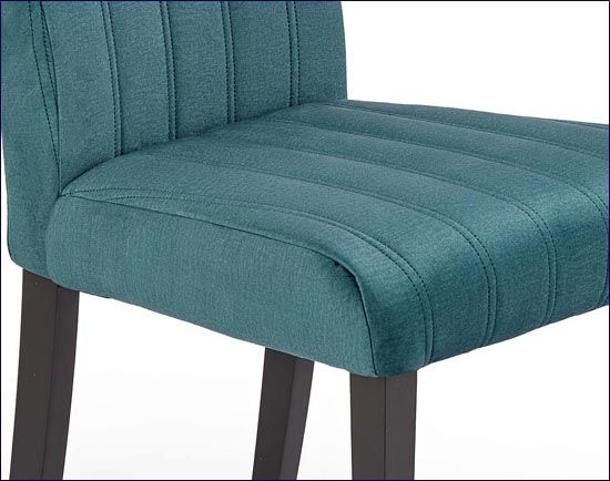 Tapicerowane krzesło Iston 2X zielone