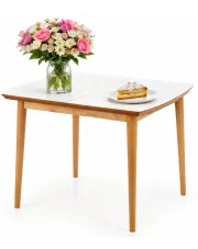 Skandynawski biały stół rozkładany - Canelo w sklepie Edinos.pl