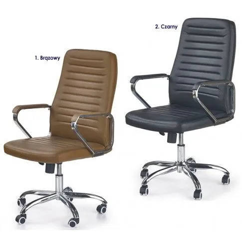 Zdjęcie fotel obrotowy Lafix biurowy do komputera, czarny | Edinos.pl