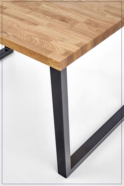 Produkt Rozkładany stół drewniany dąb - Berkel 2X 140 XL