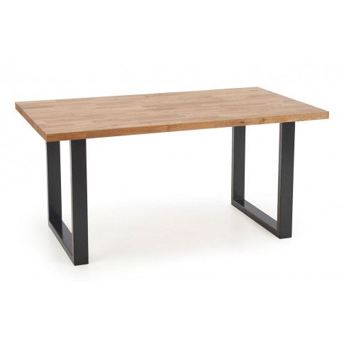 Zdjęcie produktu Nowoczesny stół z drewna dębowego Berkel 2X 160 - dąb.