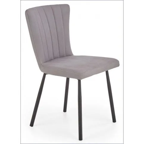 Zdjęcie popielate krzesło do jadalni Albama | Edinos.pl