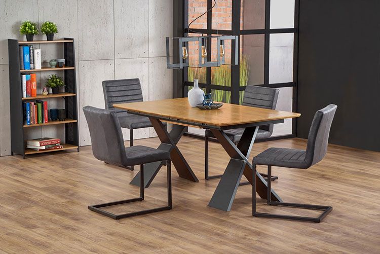 Pikowane krzesło do jadalni - Alemris.