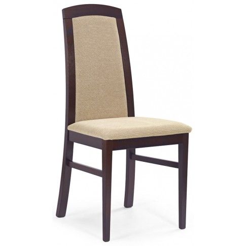 Zdjęcie produktu Krzesło drewniane Dorian - ciemny orzech.