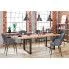 Szczegółowe zdjęcie nr 4 produktu Rozkładany stół w stylu loft do jadalni Karix 2X 140 XL - dąb
