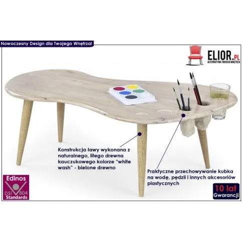 Fotografia Stolik do malowania dla dzieci Lofter z kategorii Pokój dziecięcy