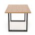 Szczegółowe zdjęcie nr 5 produktu Minimalistyczny stół w stylu loft do salonu Lopez 2X 160 - dąb