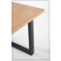 Zdjęcie minimalistyczny stół do salonu Lopez 2X 160 dąb -sklep Edinos.pl.
