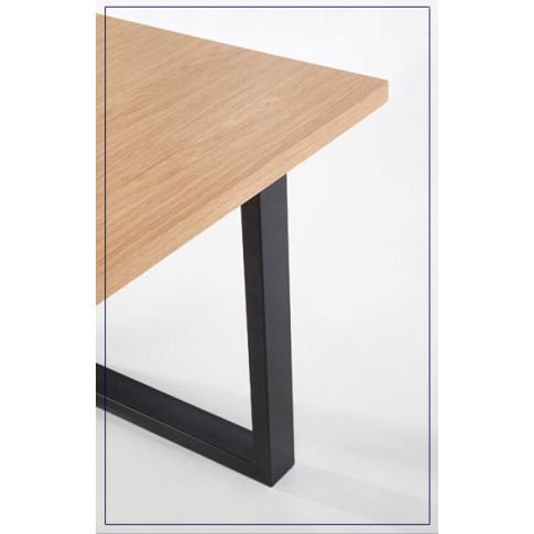 Zdjęcie minimalistyczny stół do salonu Lopez 2X 160 dąb -sklep Edinos.pl.
