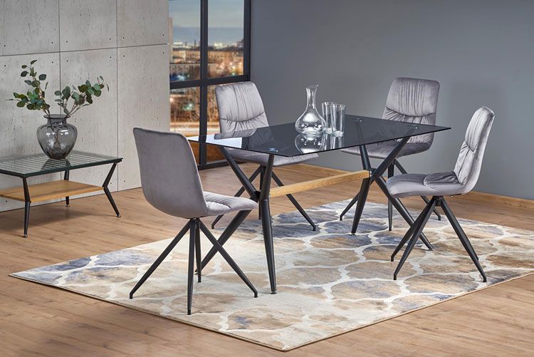 Pikowane krzesło do jadalni - Bilios.