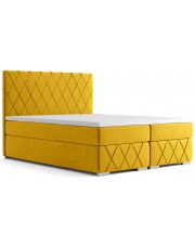 Pikowane łóżko kontynentalne Elise 180x200 - 58 kolorów w sklepie Edinos.pl