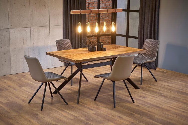 Wizualizacja wnętrza z krzesłami Lunios.