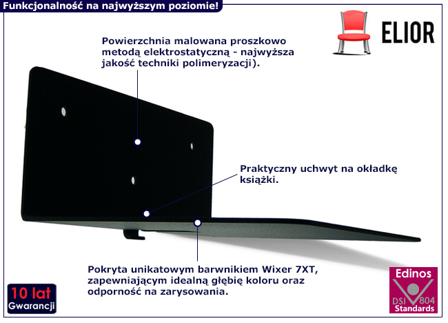 Niewidzialna półka na książki legis