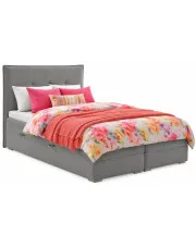 Łóżko typu boxspring Kawor 140x200 - 32 kolory w sklepie Edinos.pl