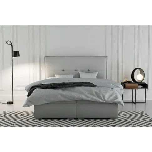 Zdjęcie podwójne pikowane łóżko boxspring Cielo | Edinos.pl
