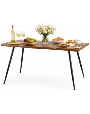 Stół loftowy do jadalni Mildo - dąb w sklepie Edinos.pl