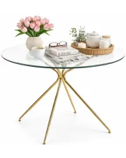 Okrągły stół glamour - Primero w sklepie Edinos.pl