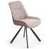 Zdjęcie produktu Nowoczesne krzesło tapicerowane Monti - popielaty + brązowy.