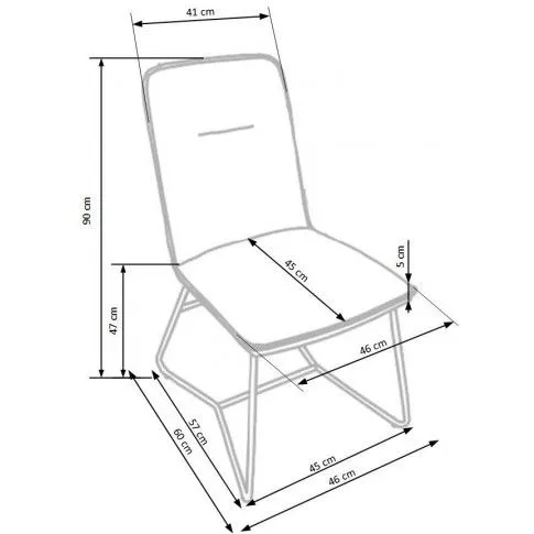 Zdjęcie krzesło do jadalni Kaspo | Edinos.pl