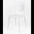 Zdjęcie produktu Minimalistyczne krzesło Dolie - białe.