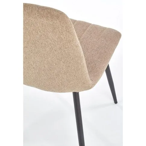 Szczegółowe zdjęcie nr 9 produktu Tapicerowane krzesło Kyzo - beżowe