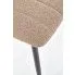 Szczegółowe zdjęcie nr 10 produktu Tapicerowane krzesło Kyzo - beżowe