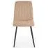 Szczegółowe zdjęcie nr 4 produktu Tapicerowane krzesło Kyzo - beżowe
