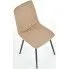 Szczegółowe zdjęcie nr 6 produktu Tapicerowane krzesło Kyzo - beżowe